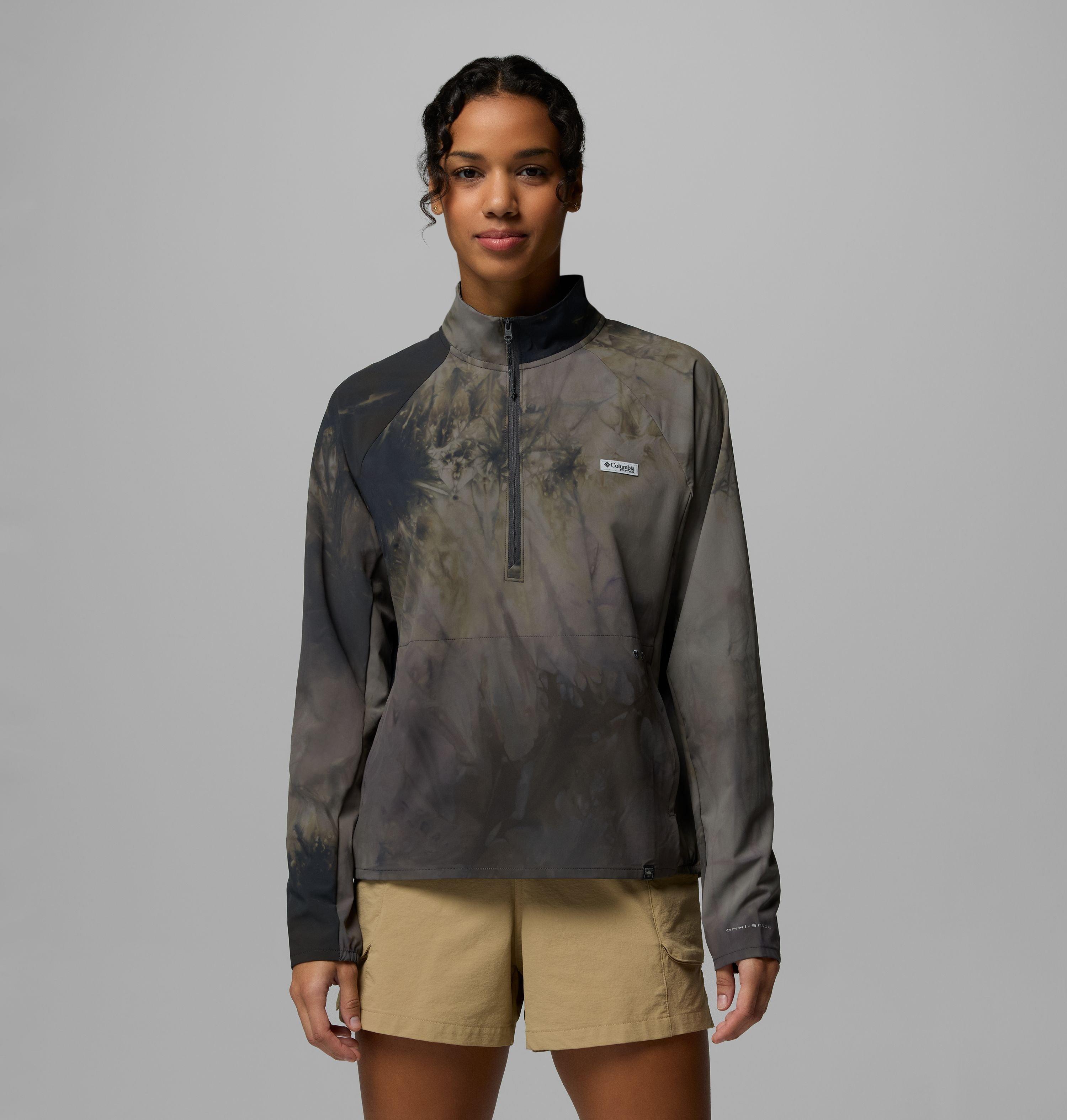 Columbia Women's PFG Uncharted Cloud Half Zip Shirt by COLUMBIA