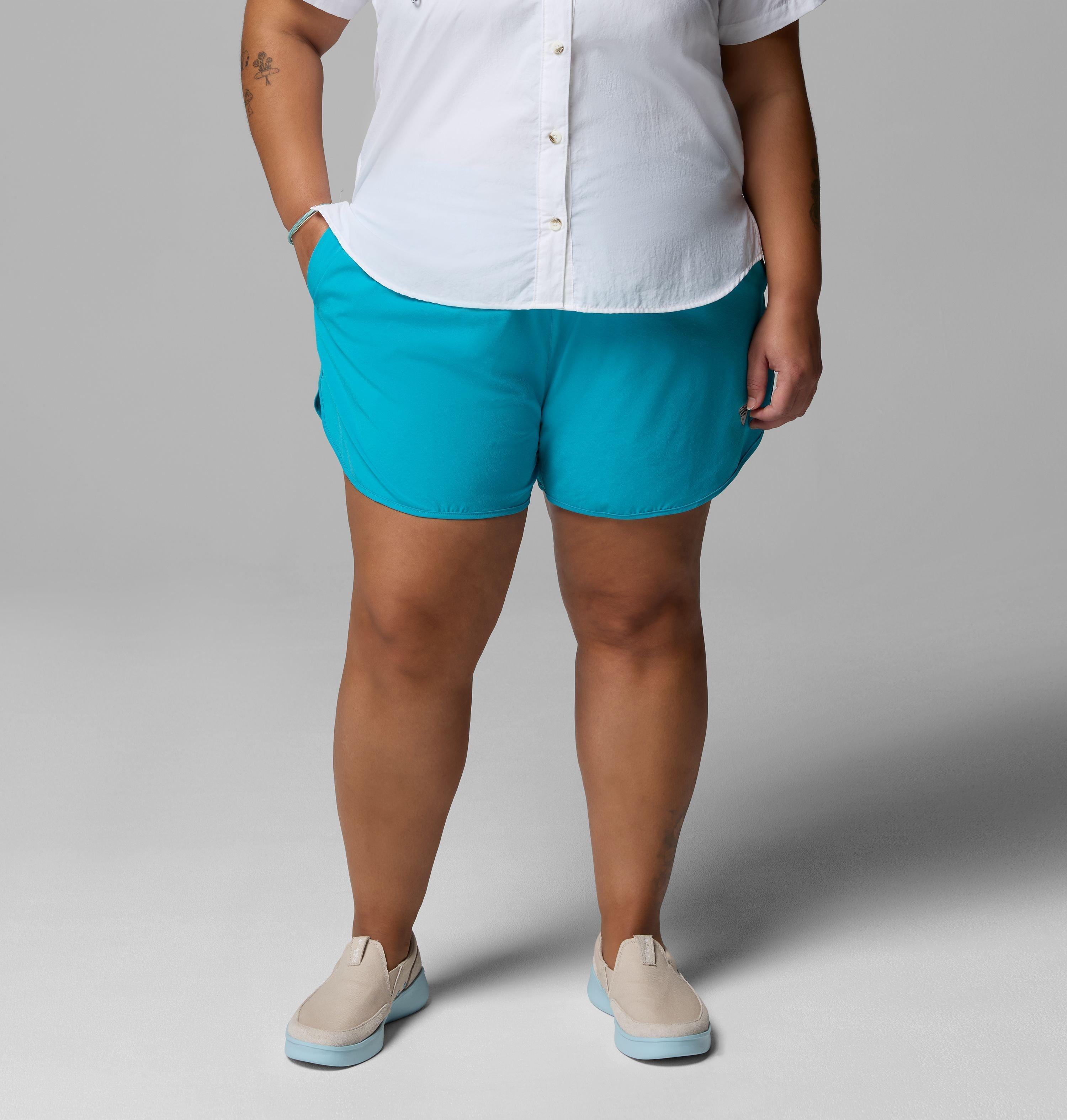 Columbia Women's PFG Windy Bay Shorts - Plus Size by COLUMBIA
