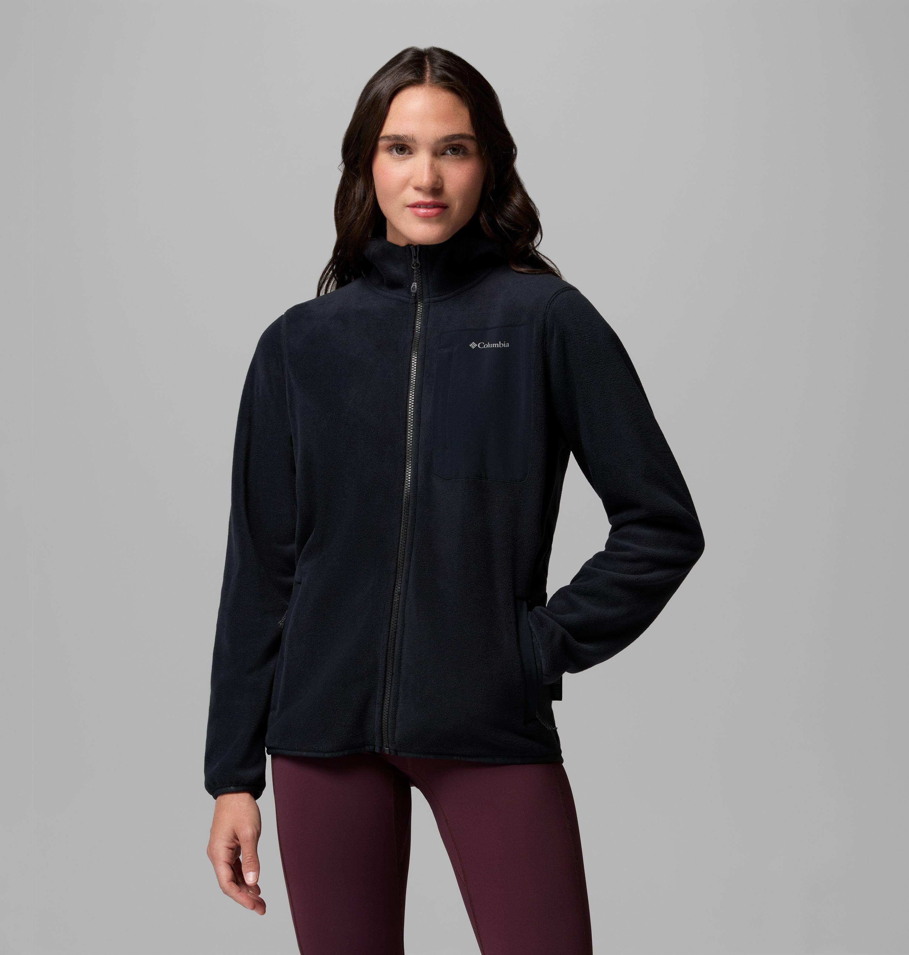 Columbia Women's Pacific Arch 200 Hooded Full Zip Fleece by COLUMBIA