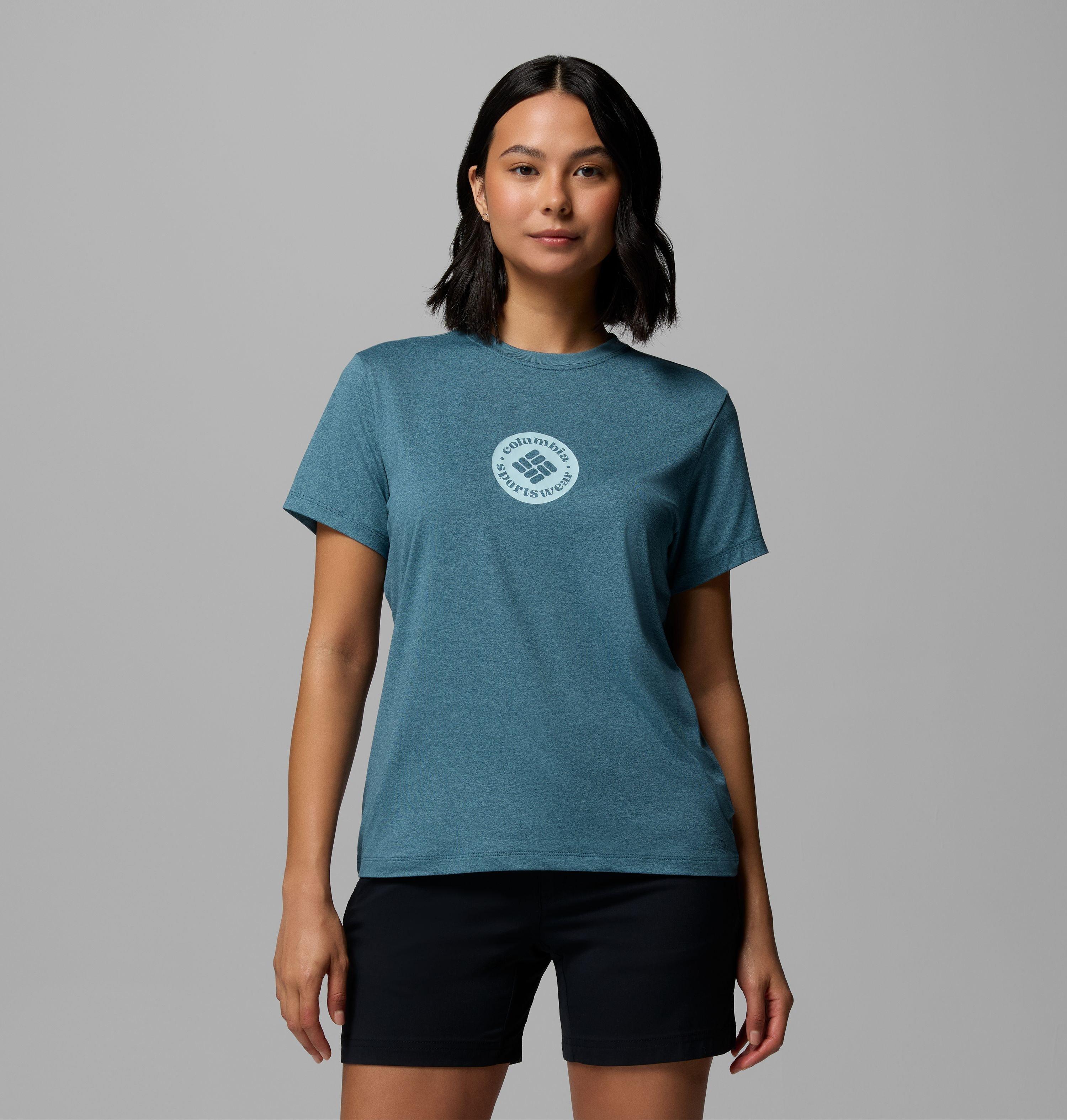 Columbia Women's Parsons Point Short Sleeve Graphic T-Shirt by COLUMBIA