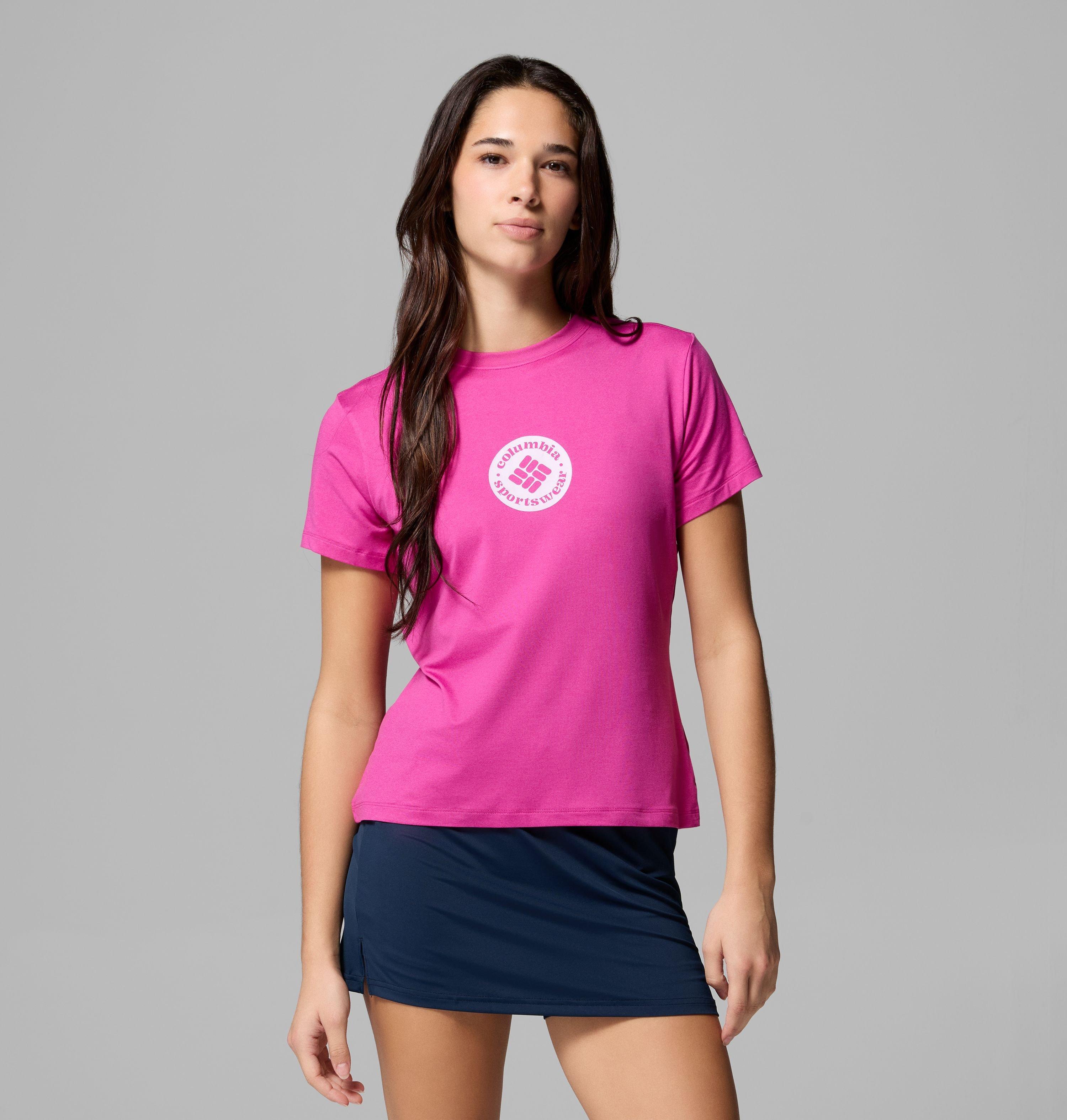 Columbia Women's Parsons Point Short Sleeve Graphic T-Shirt by COLUMBIA