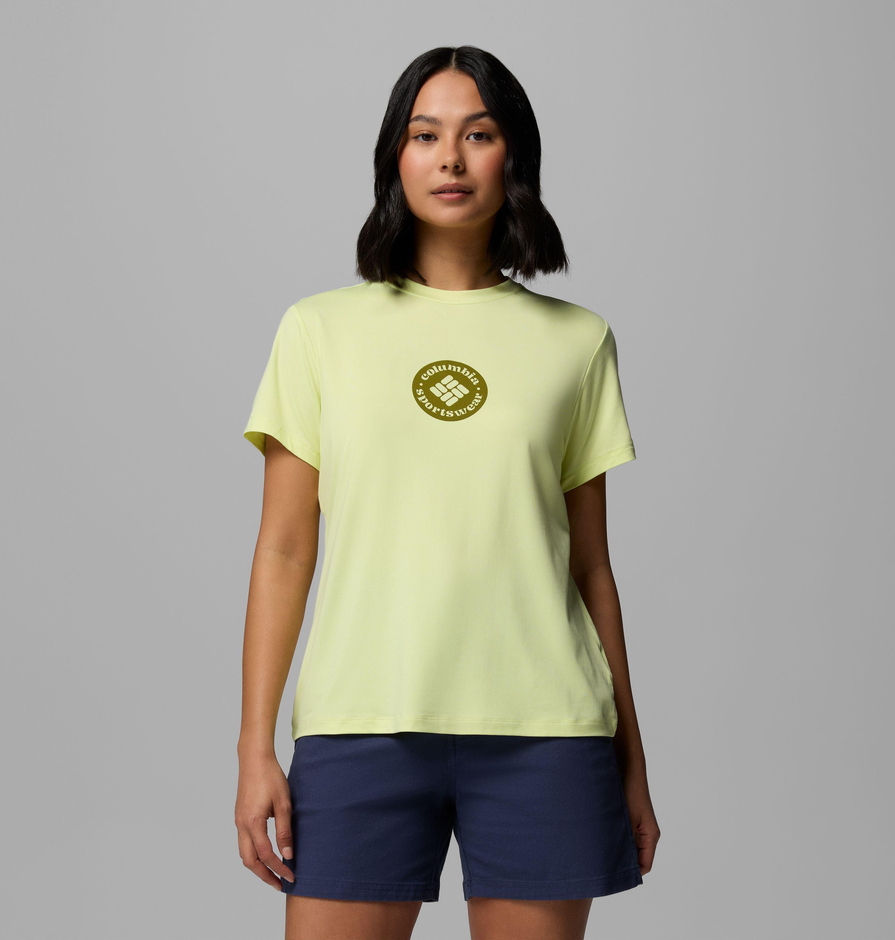Columbia Women's Parsons Point Short Sleeve Graphic T-Shirt by COLUMBIA