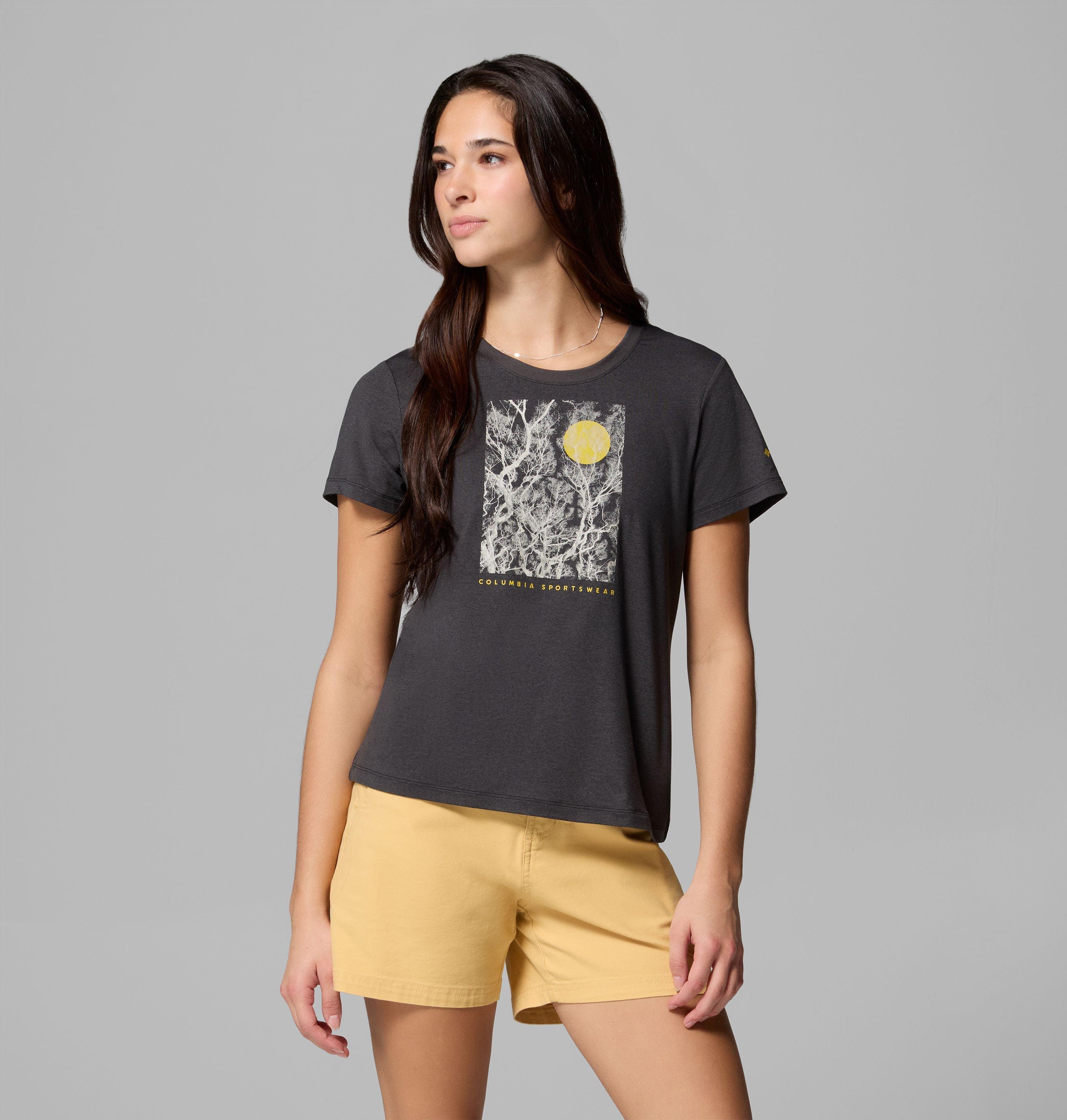 Columbia Women's Parsons Point Short Sleeve Scoop T-Shirt by COLUMBIA