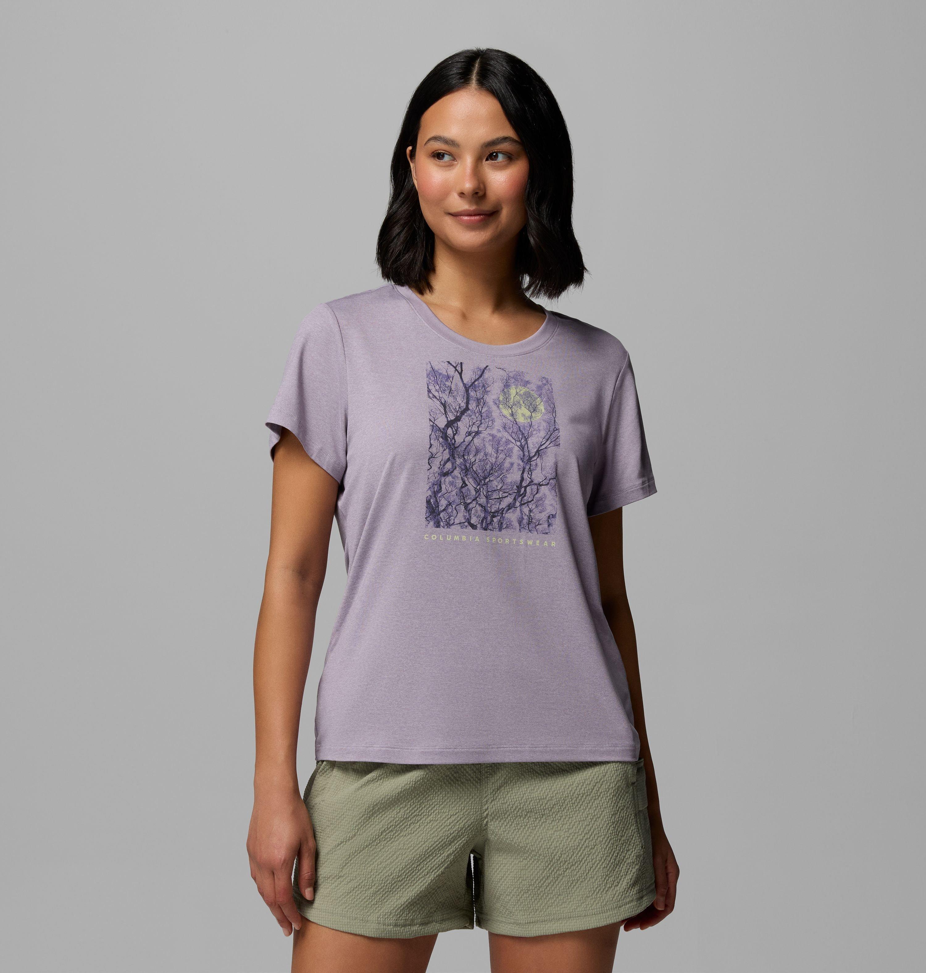 Columbia Women's Parsons Point Short Sleeve Scoop T-Shirt by COLUMBIA