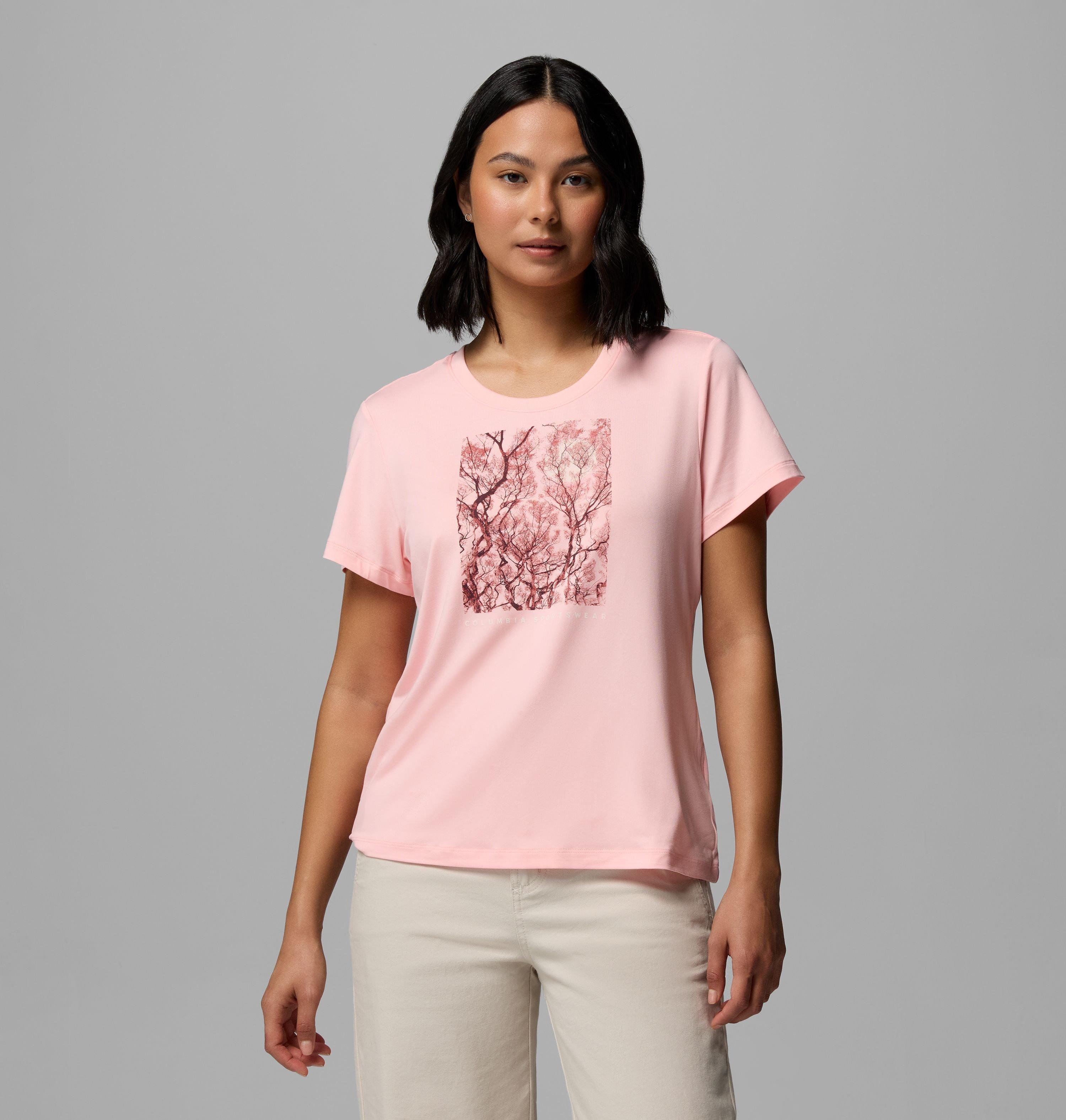 Columbia Women's Parsons Point Short Sleeve Scoop T-Shirt by COLUMBIA