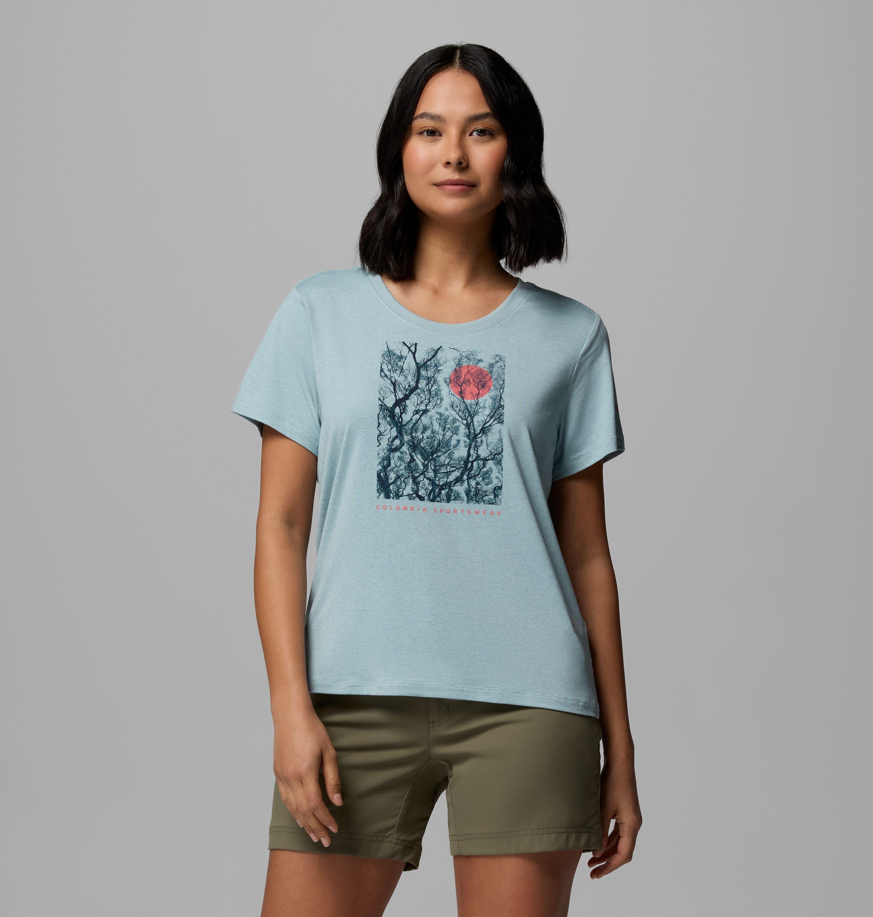Columbia Women's Parsons Point Short Sleeve Scoop T-Shirt by COLUMBIA