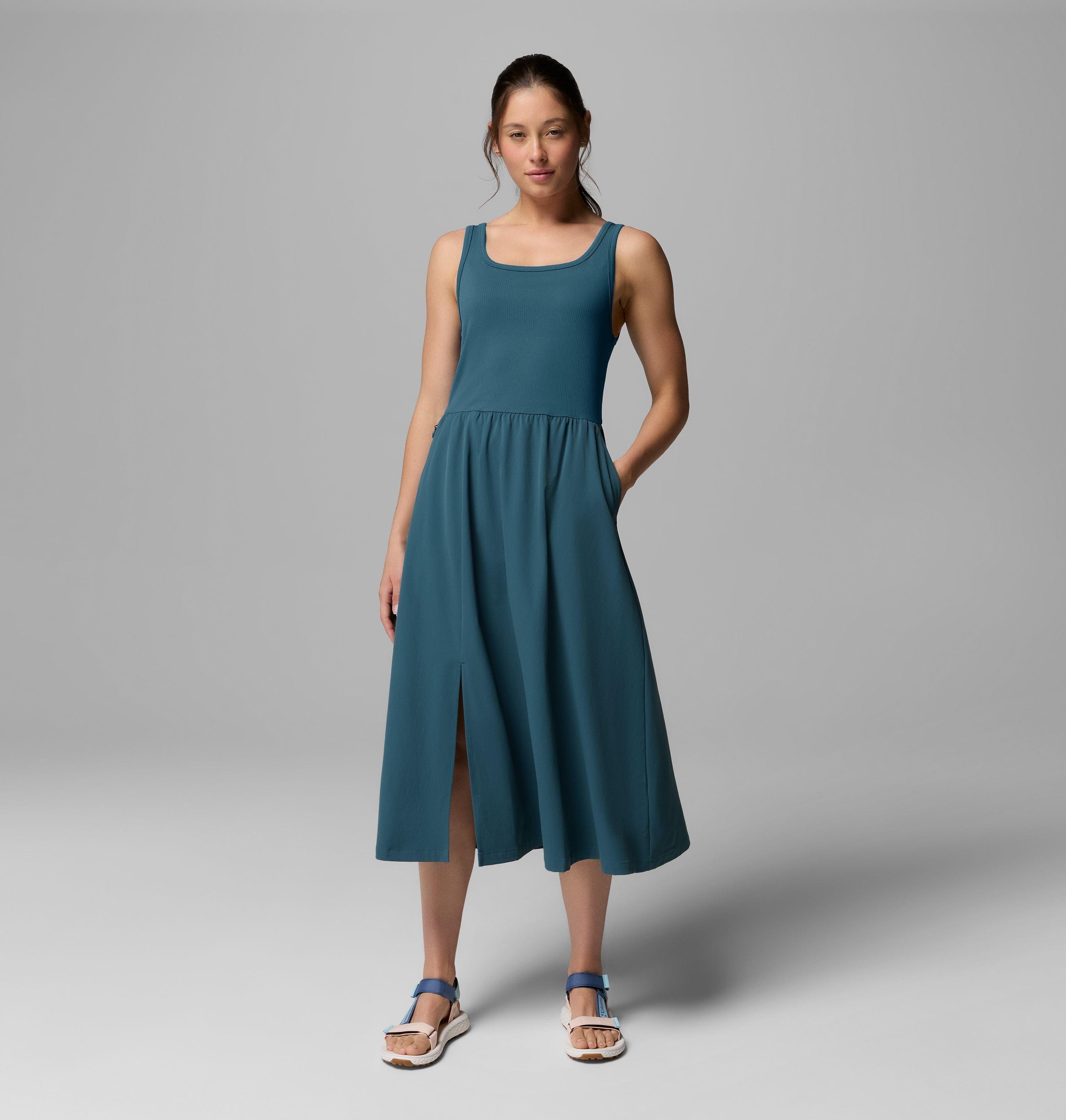 Columbia Women's Pinetown Canyon Rib Dress by COLUMBIA