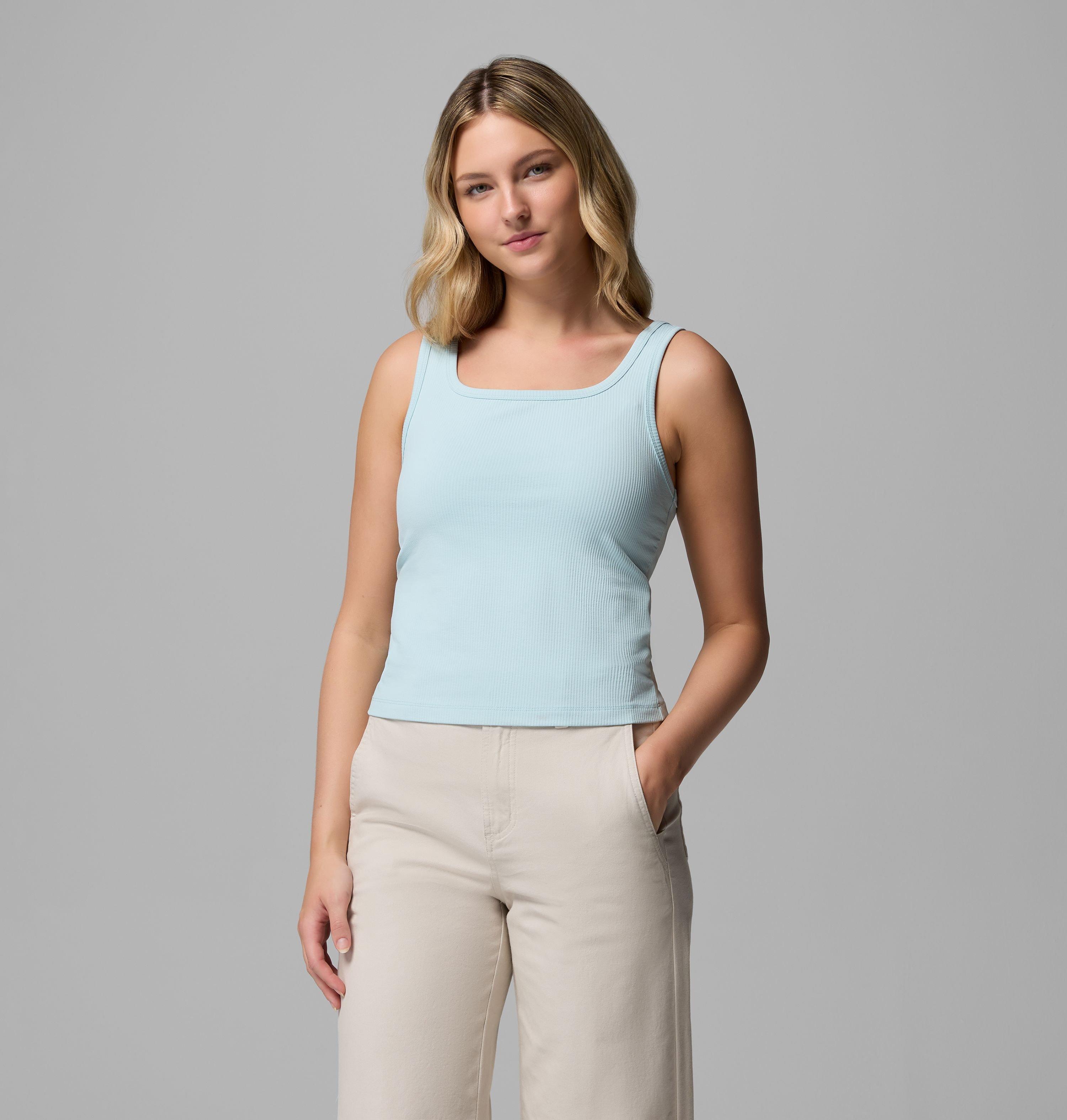 Columbia Women's Pinetown Canyon Rib Tank by COLUMBIA