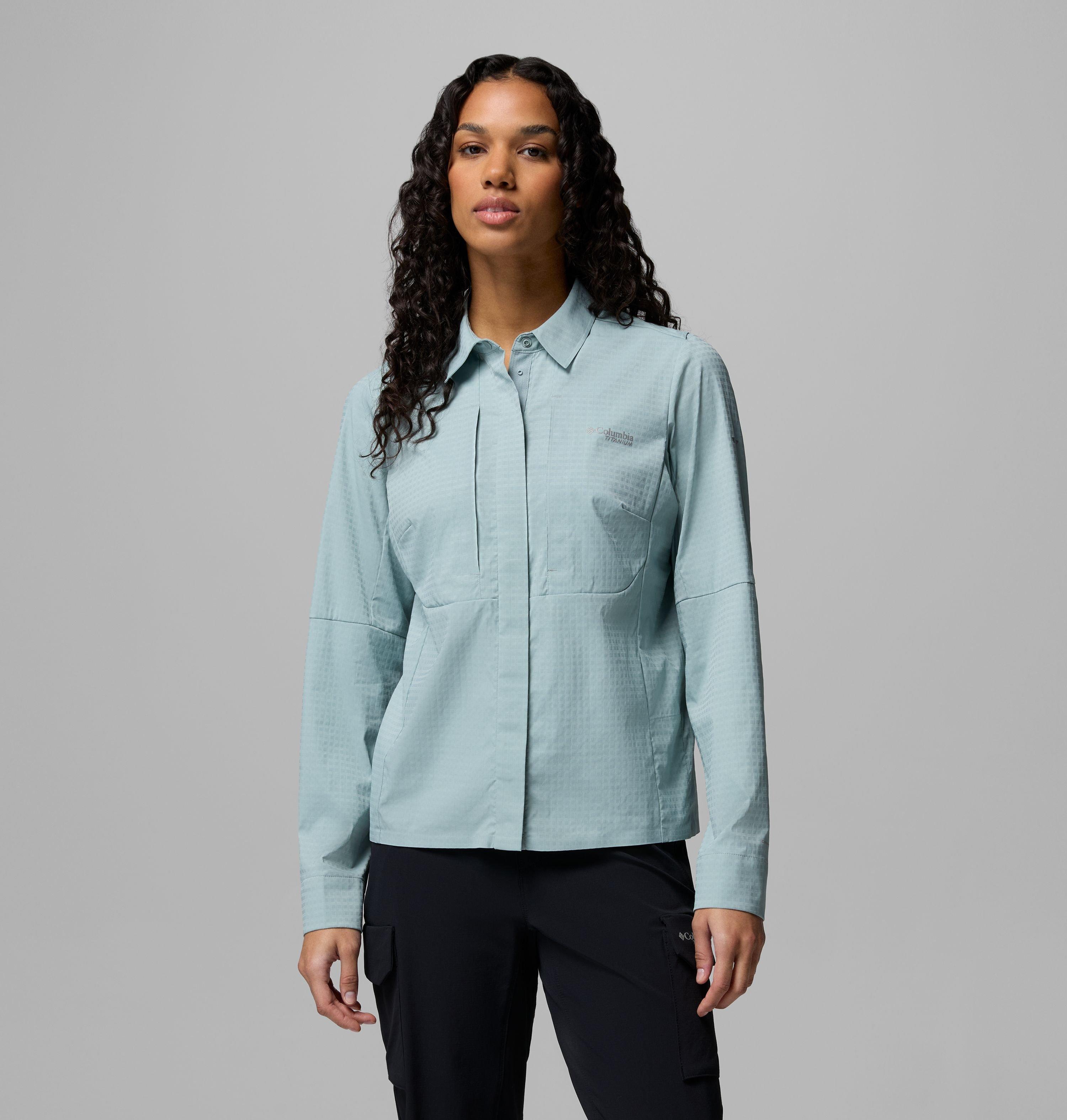 Columbia Women's Ridge Ascent Woven Long Sleeve by COLUMBIA