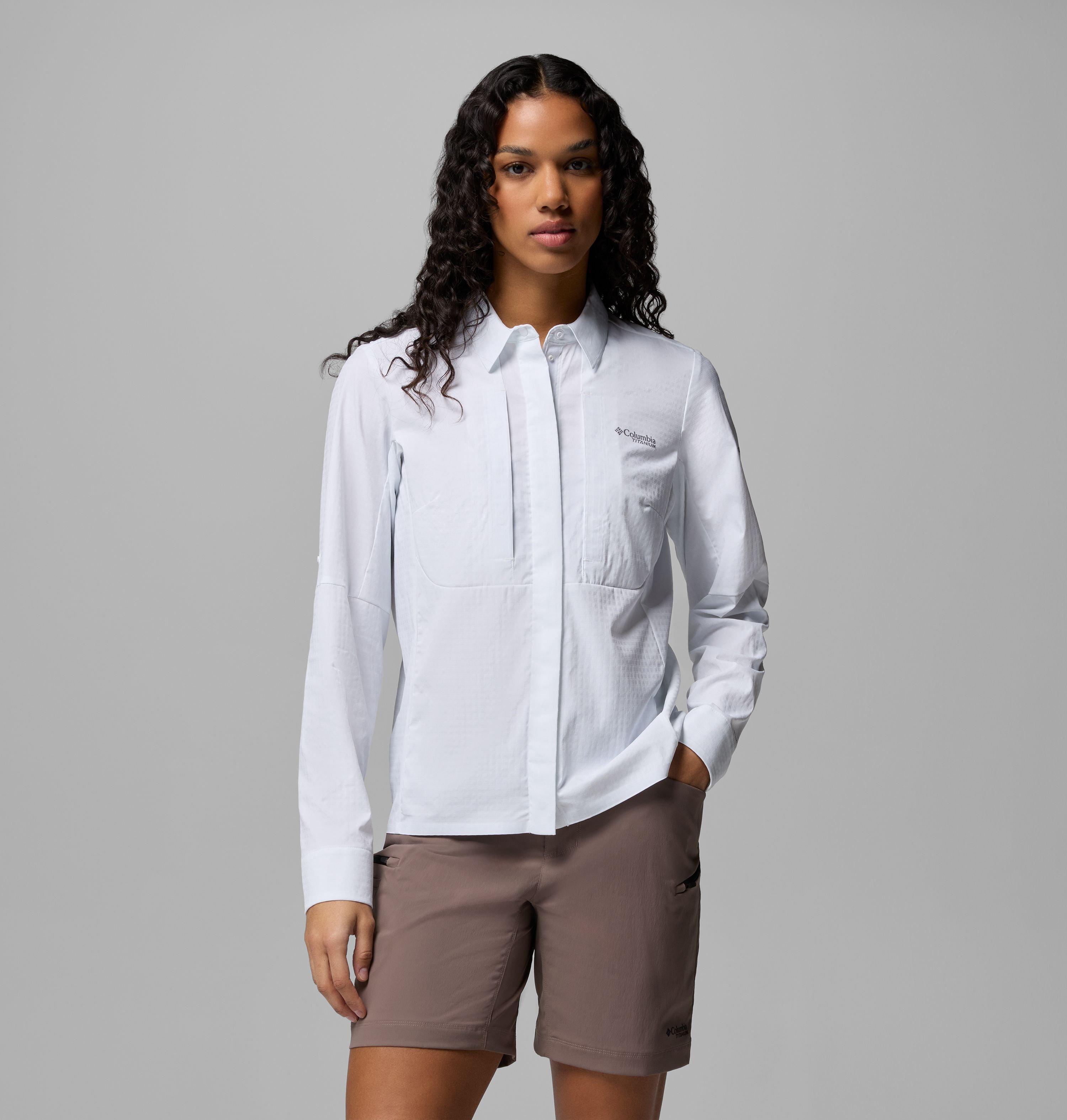 Columbia Women's Ridge Ascent Woven Long Sleeve by COLUMBIA