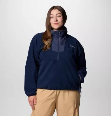 Columbia Women's Sequoia Grove Half Zip Fleece - Plus Size by COLUMBIA