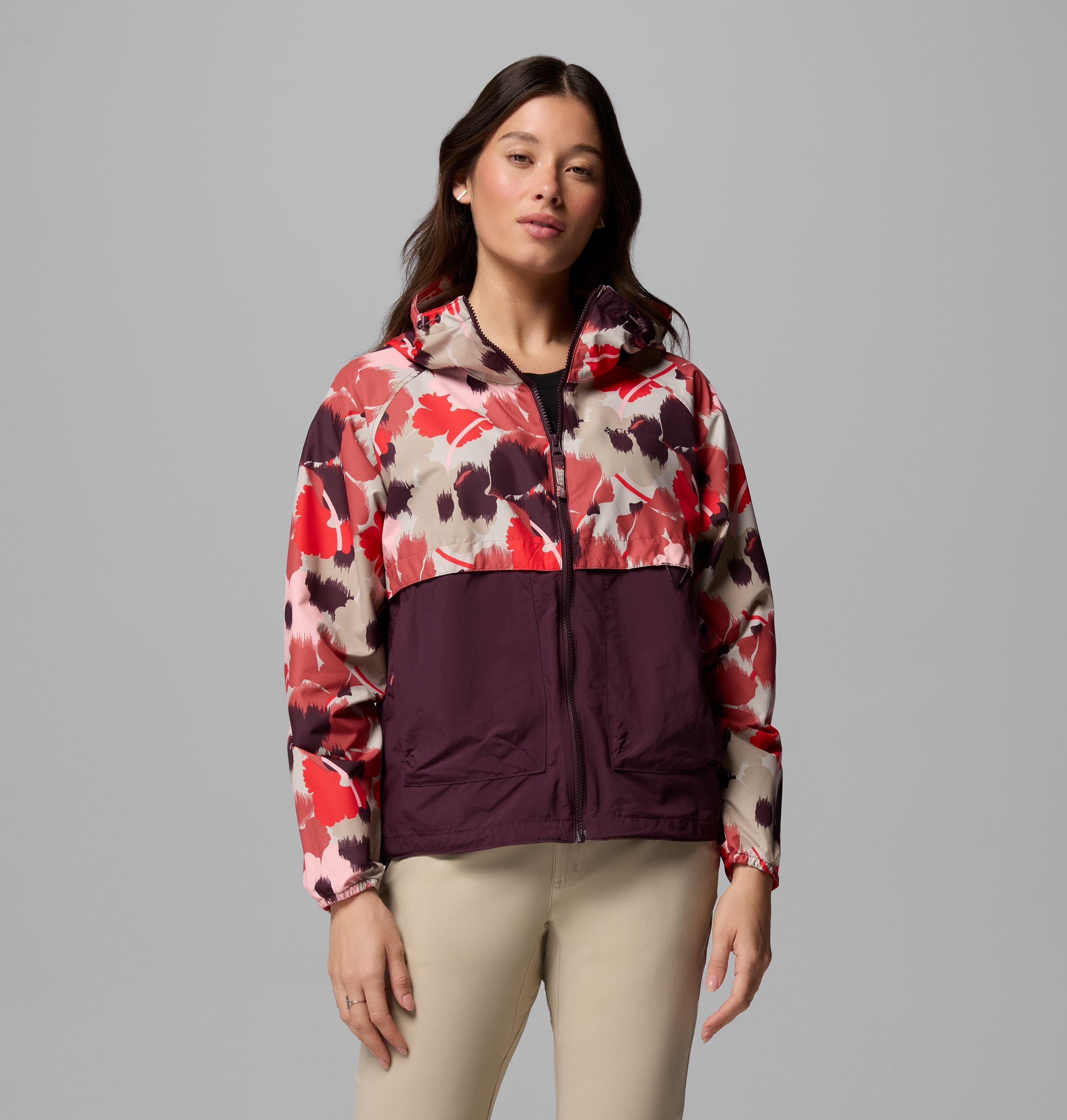 Columbia Women's Spire Valley Printed Windbreaker by COLUMBIA