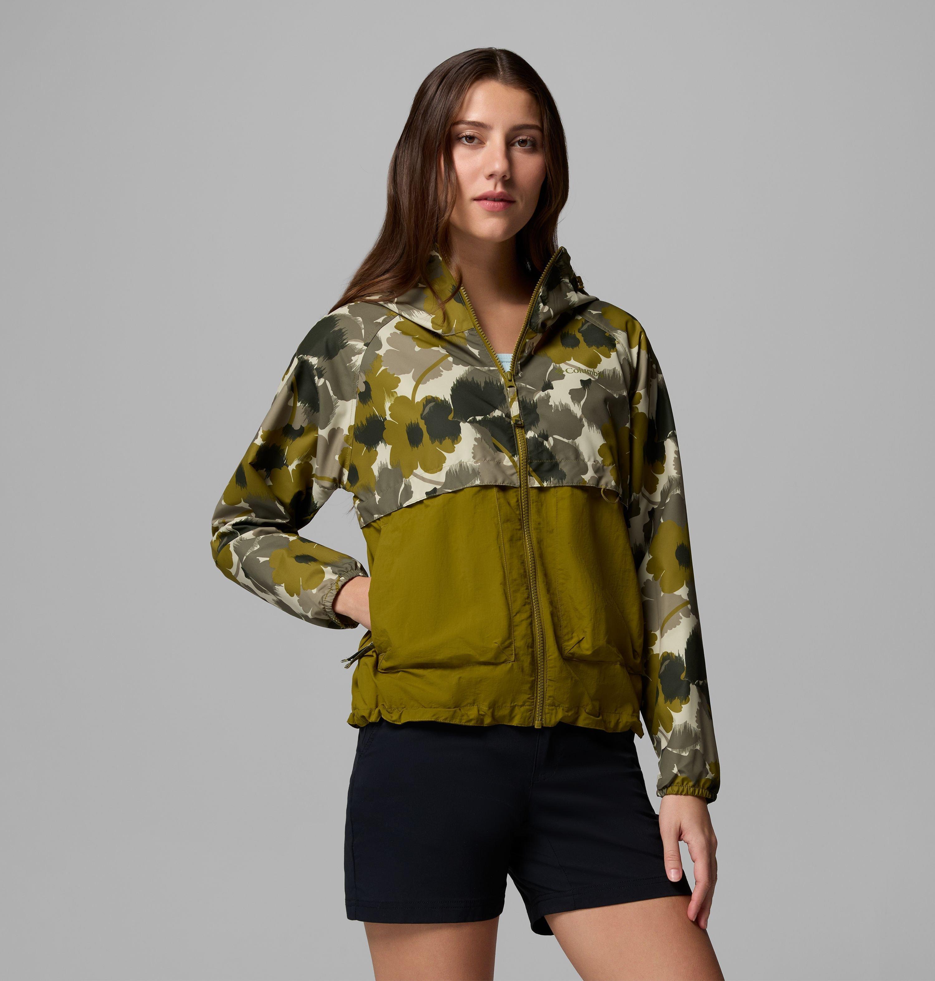 Columbia Women's Spire Valley Printed Windbreaker by COLUMBIA
