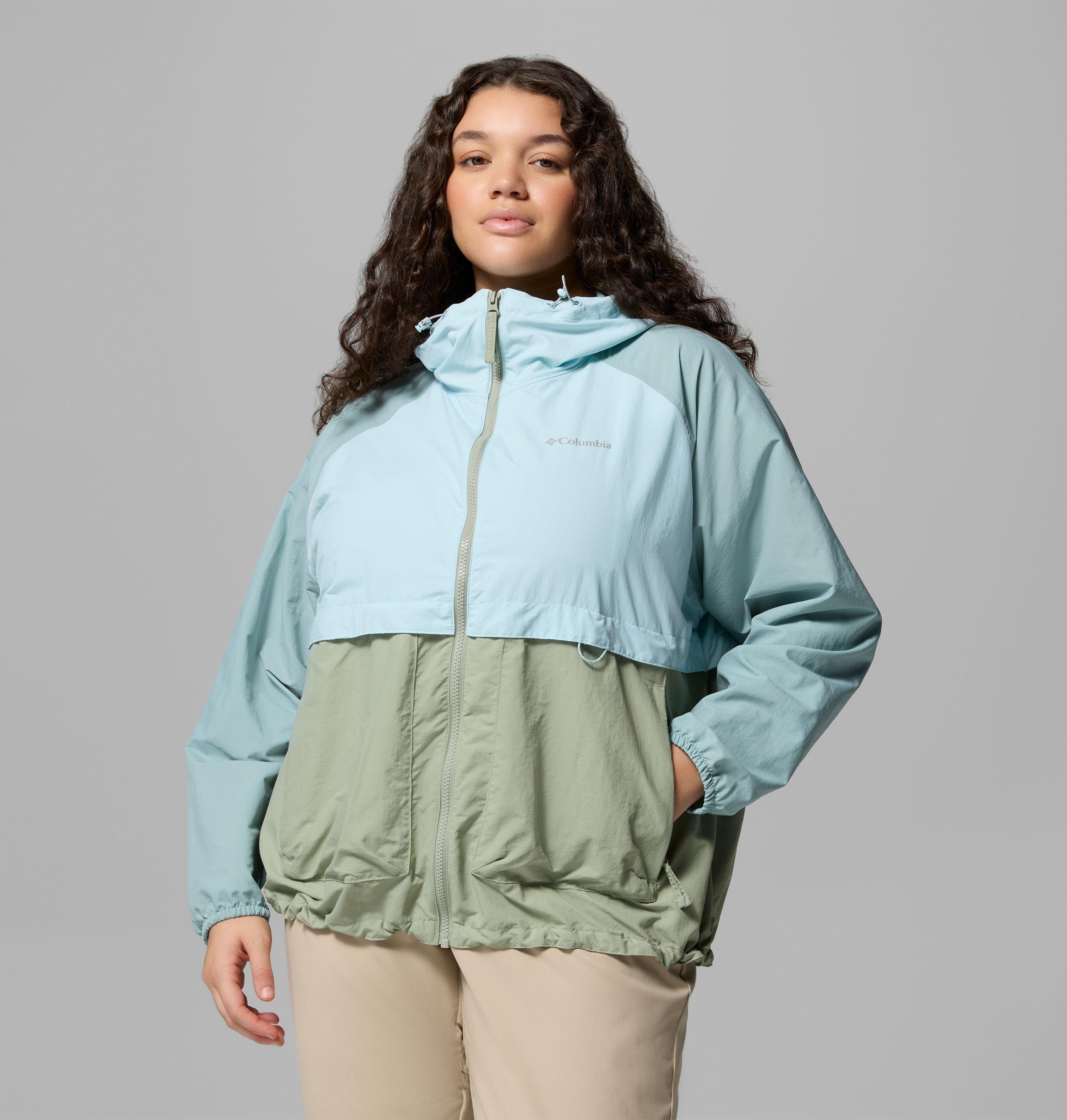 Columbia Women's Spire Valley Windbreaker - Plus Size by COLUMBIA