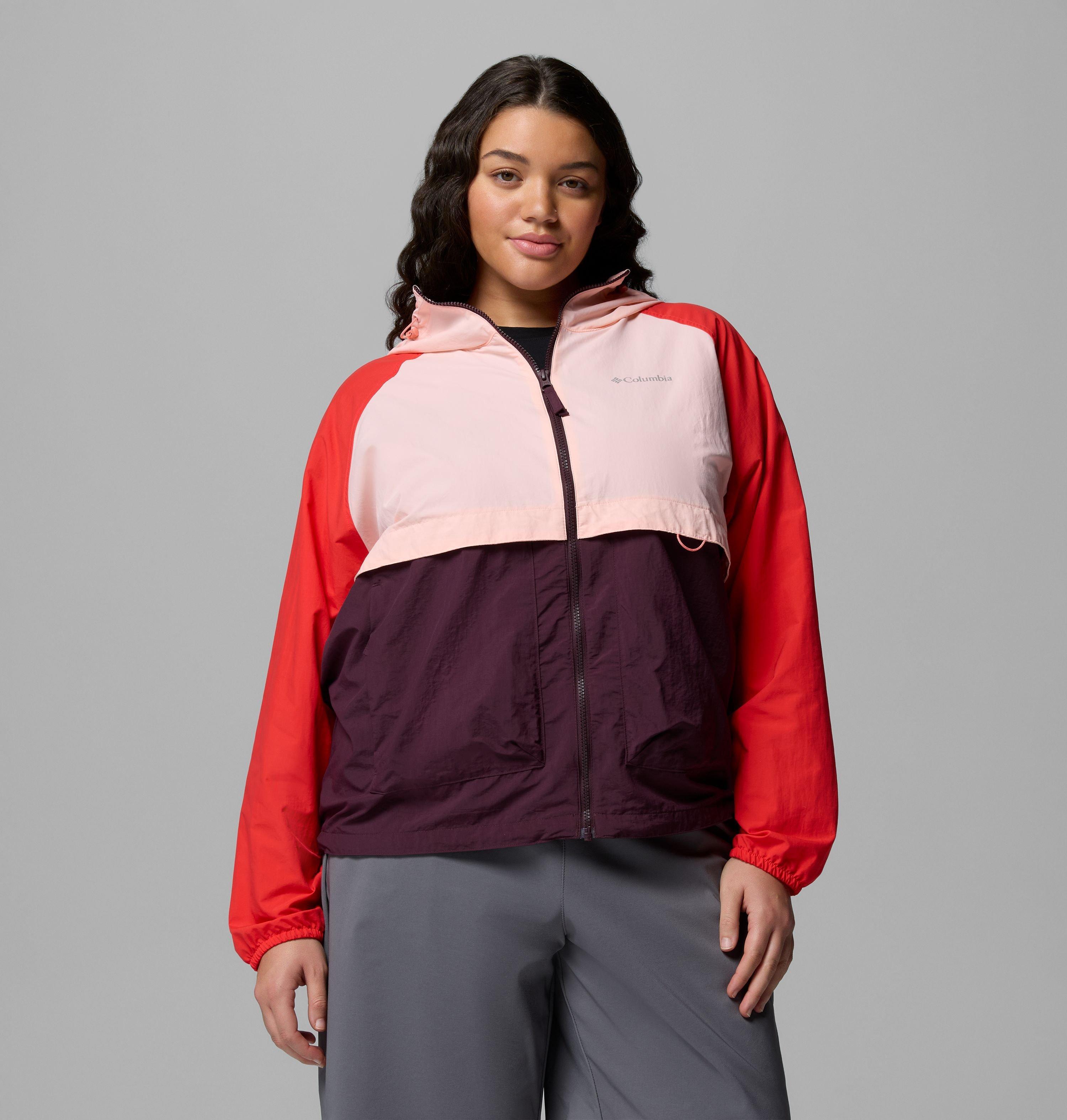 Columbia Women's Spire Valley Windbreaker - Plus Size by COLUMBIA