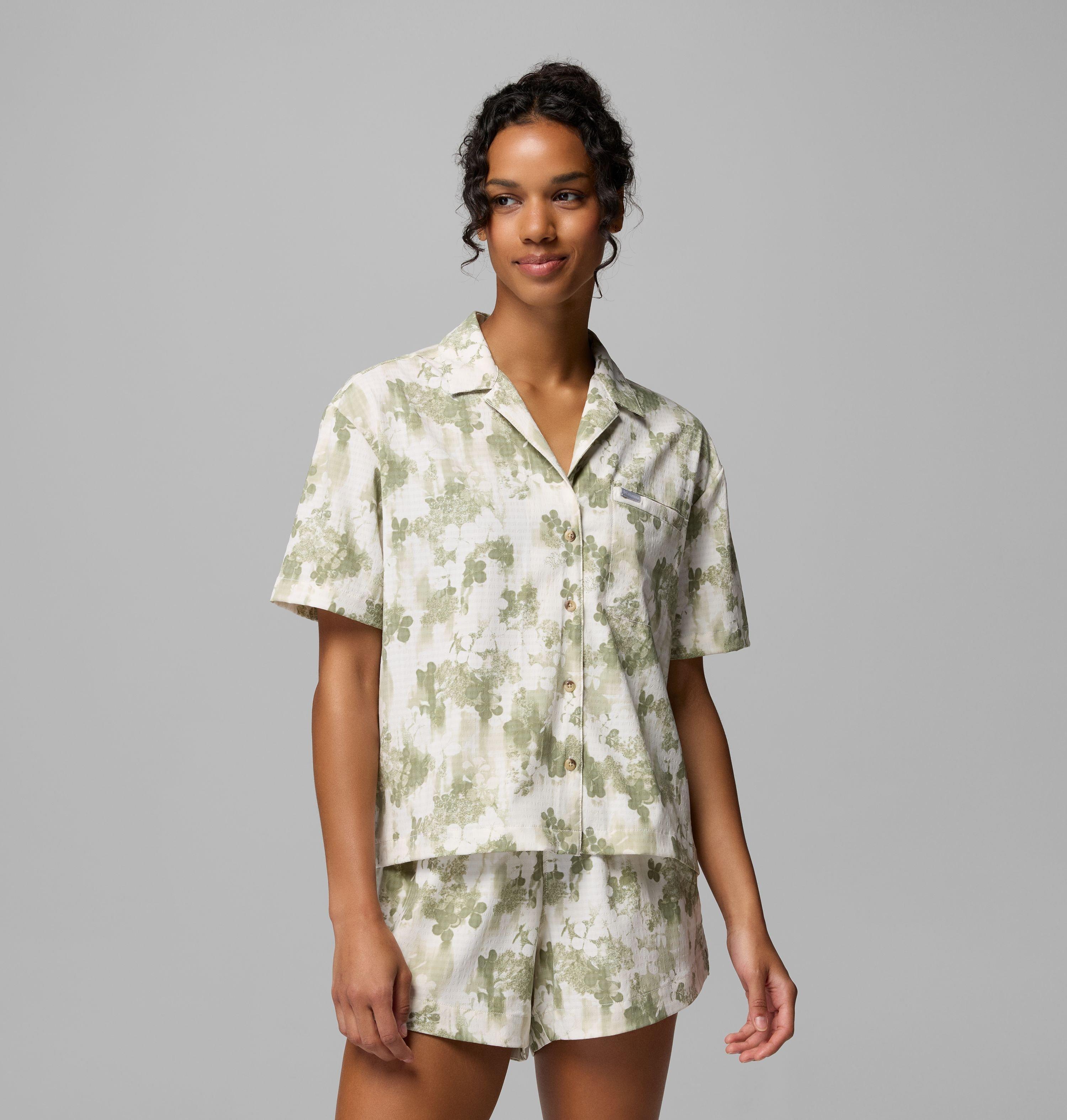 Columbia Women's Sucker for Summer Print Short Sleeve Shirt by COLUMBIA