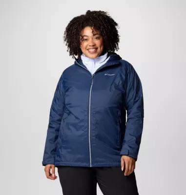 Columbia Women's Switchback II Lined Long Jacket - Plus Size by COLUMBIA