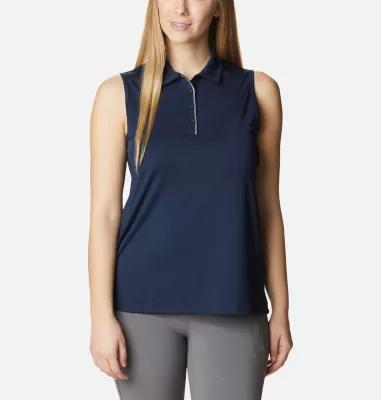 Columbia Women's Tend the Ball Sleeveless Golf Polo by COLUMBIA
