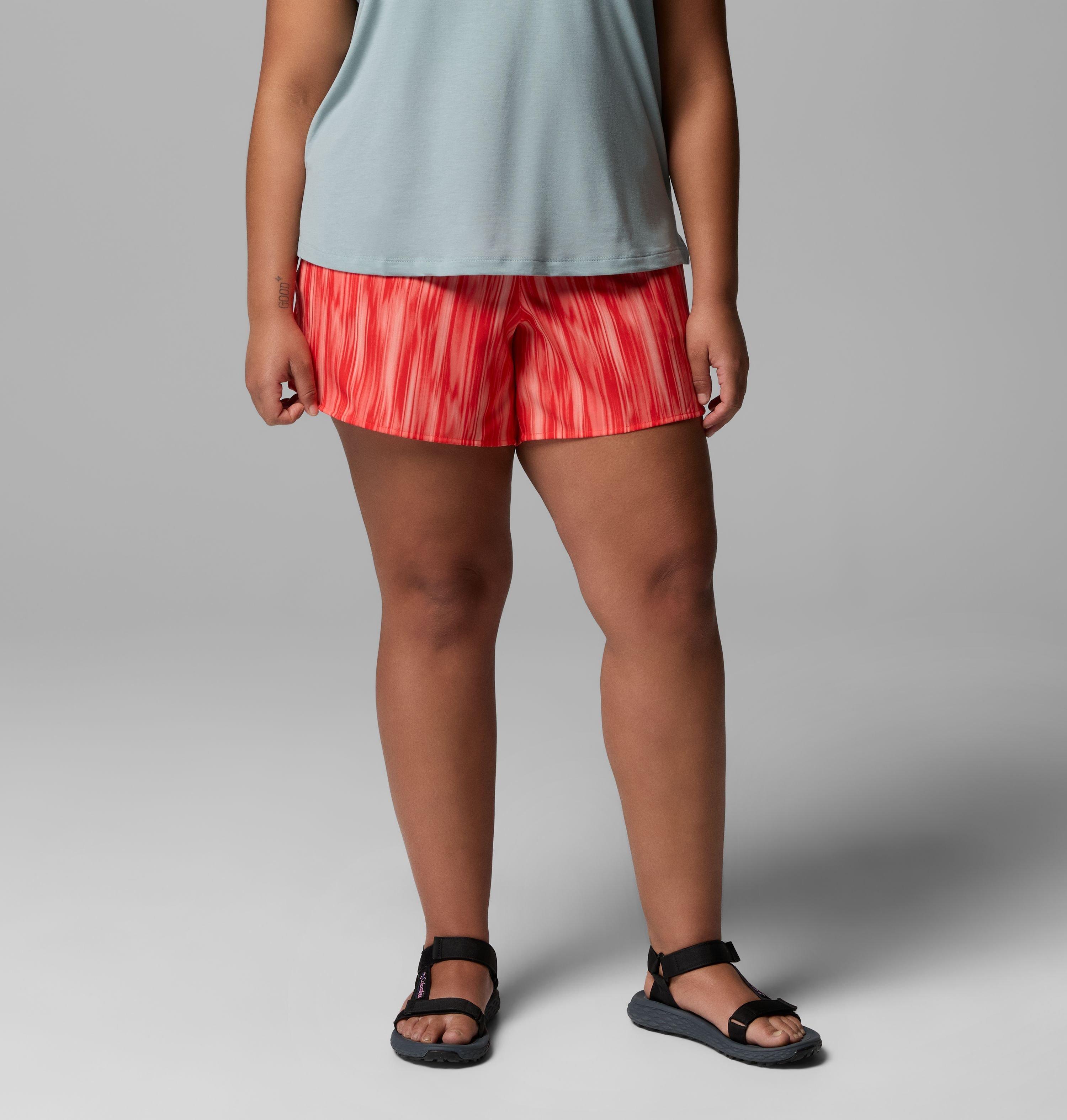 Columbia Women's Vital Valley Print Shorts - Plus Size by COLUMBIA