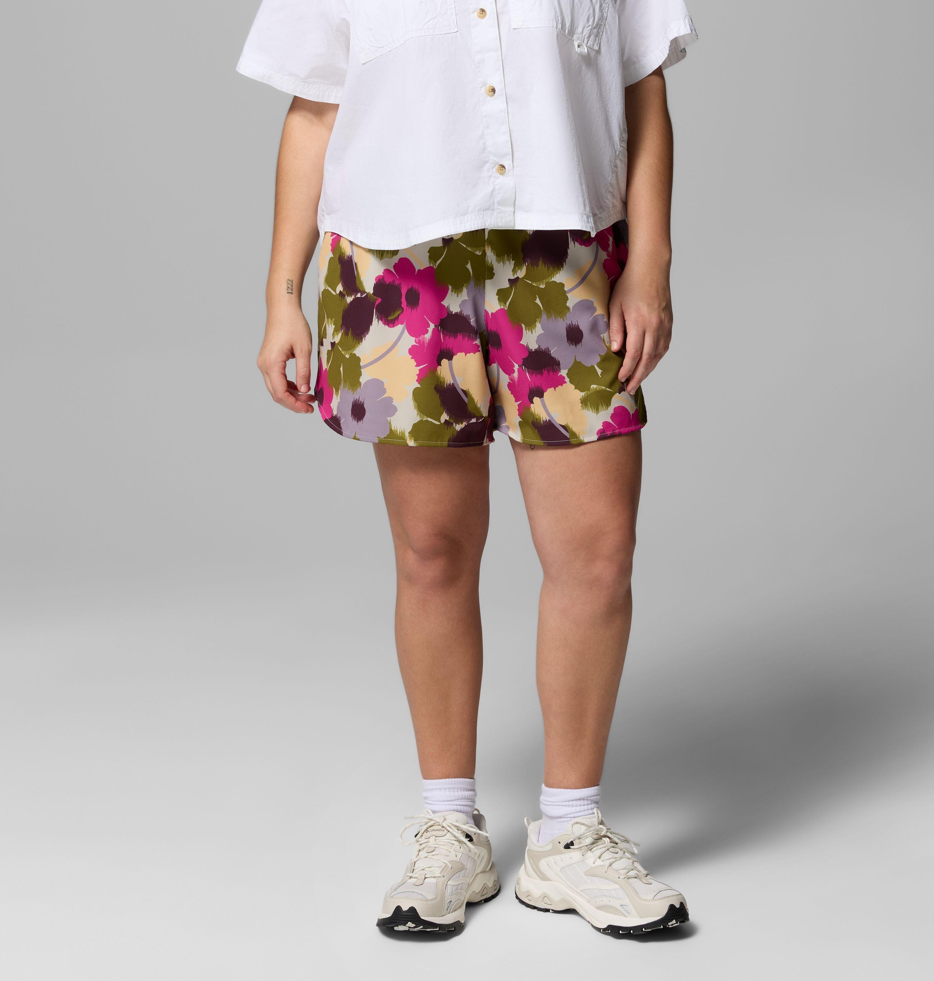 Columbia Women's Vital Valley Print Shorts - Plus Size by COLUMBIA