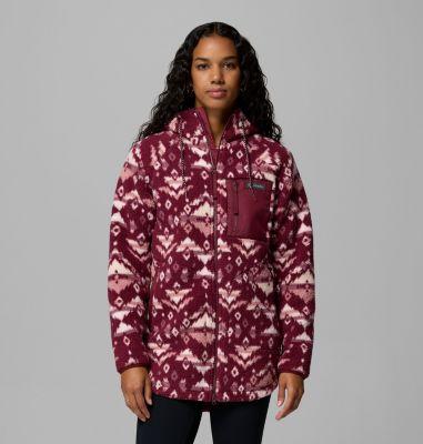Columbia Women's Winter Warmth Printed Full Zip Hoodie by COLUMBIA