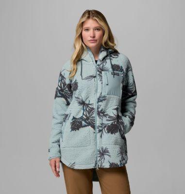 Columbia Women's Winter Warmth Printed Full Zip Hoodie by COLUMBIA