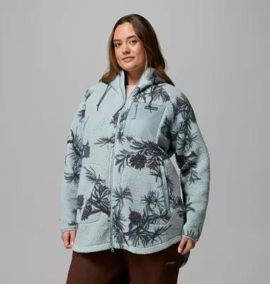 Columbia Women's Winter Warmth Printed Full Zip Hoodie - Plus Size by COLUMBIA