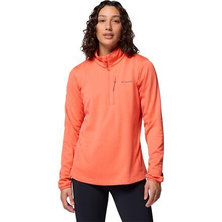 Essential Hike Grid Fleece 1/2-Zip Pullover by COLUMBIA