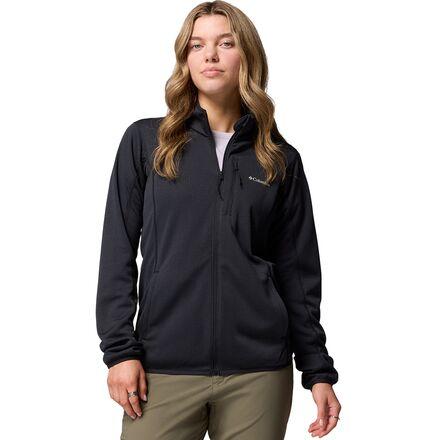 Essential Hike Grid Fleece Full-Zip Jacket by COLUMBIA