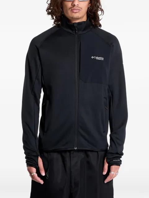 Grid fleece zip sweater by COLUMBIA