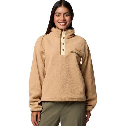 Helvetia II Cropped 1/2-Snap Fleece Pullover by COLUMBIA