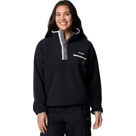 Helvetia II Cropped 1/2-Snap Fleece Pullover by COLUMBIA