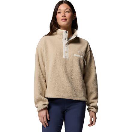 Helvetia II Cropped 1/2-Snap Fleece Pullover by COLUMBIA