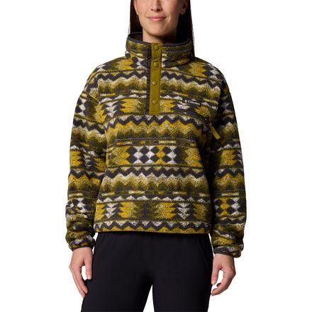 Helvetia II Printed Cropped 1/2-Snap Pullover by COLUMBIA
