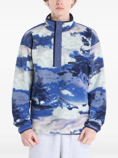 Helvetia™ half-snap printed sweater by COLUMBIA