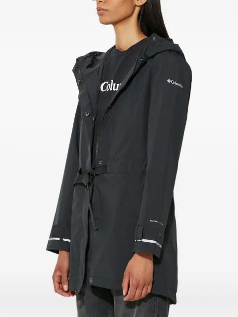 Here And There II hoodied belted jacket by COLUMBIA