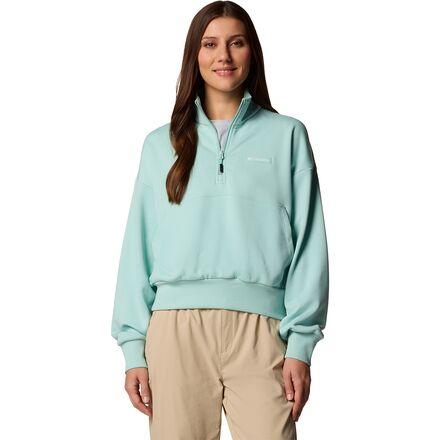 Marble Canyon French Terry 1/4-Zip Pullover by COLUMBIA