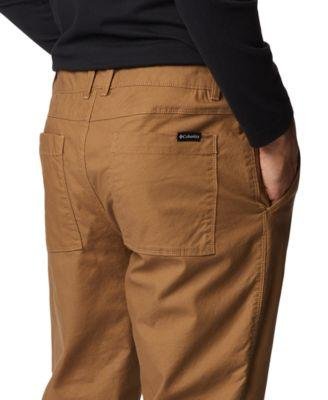 Men's Flex ROC II Stretch Flannel-Lined Utility Pants by COLUMBIA