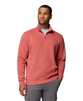 Men's Hart Mountain II Quarter-Zip Fleece Sweatshirt by COLUMBIA