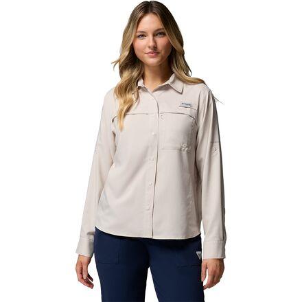 PFG Castback Woven Long-Sleeve Shirt by COLUMBIA