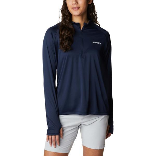 PFG Tidal Tee Quarter-Zip Shirt by COLUMBIA