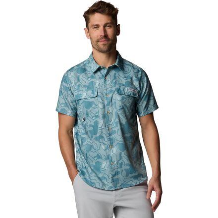 PFG Uncharted Printed Short-Sleeve Shirt by COLUMBIA