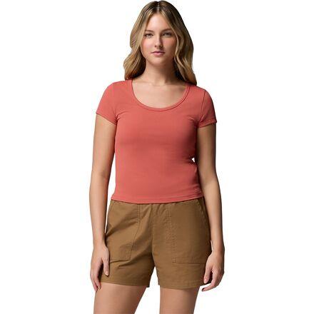 Pinetown Canyon Rib Short-Sleeve T-Shirt by COLUMBIA