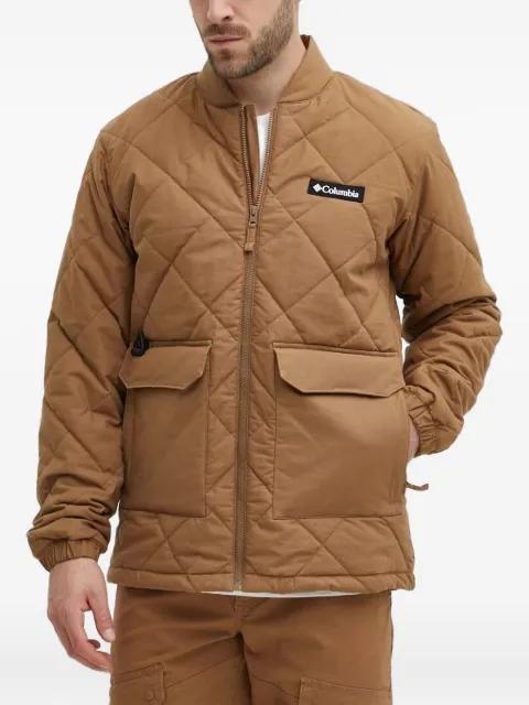Rad Padded diamond-quilted bomber jacket by COLUMBIA