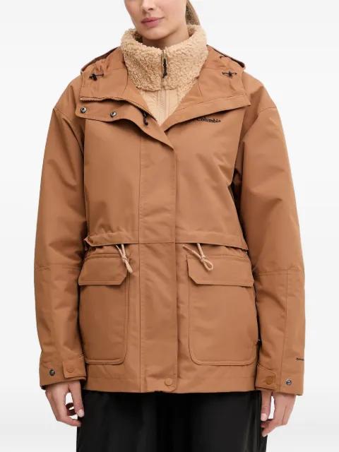 drawstrings hoodied jacket by COLUMBIA