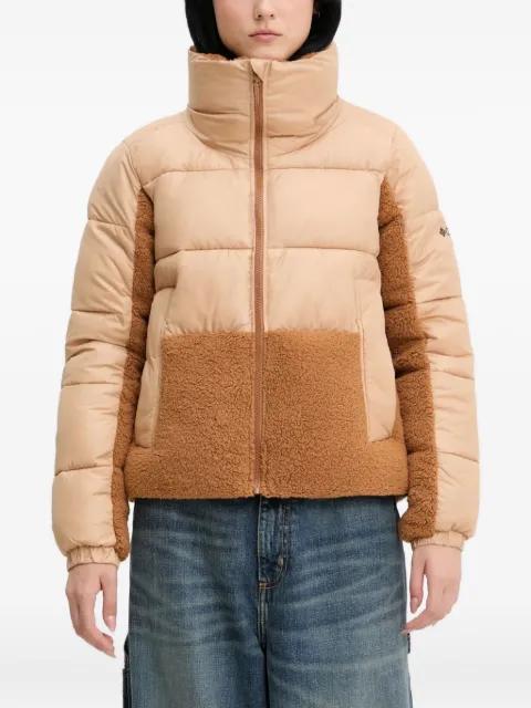 embroidered-logo padded jacket by COLUMBIA