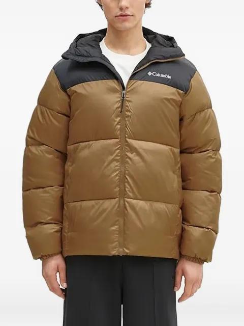 hoodied puffer jacket by COLUMBIA