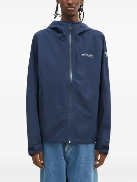 hoodied zip-front jacket by COLUMBIA