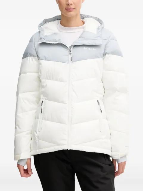 hoodied zipped ski jacket by COLUMBIA