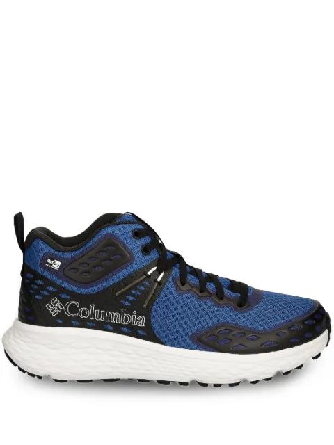 lace-up mesh-panelled sneakers by COLUMBIA